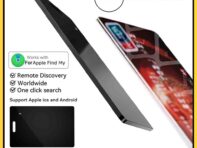 1-5 шт. беспроводной кошелек трекер карта для Apple Find My App водонепроницаемый GPS ключ искатель локатор для багажной бирки кошелька паспорта