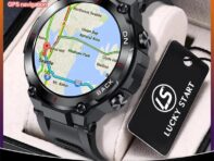 2024 Смарт-часы с GPS-позиционированием в стиле милитари