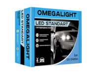 комплект ламп LED Omegalight Standart H7 12В 18Вт 2шт