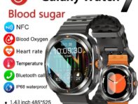 Новые умные часы Galaxy Smart Watch 7 Ultra 47 мм для мужчин с экраном AMOLED