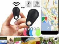 Мини модный умный собачий домашний любимец Bluetooth 4.0 GPS трекер анти потеря сигнализация тег беспроводной ребенок сумка кошелек искатель локатор 2 шт.