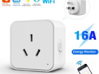 Поставщик удлинителей Tuya Smart Socket Wi-Fi Многофункциональная интеллектуальная розетка Au Plug Беспроводное дистанционное управление синхронизацией Aleax AU-AU WiFi Socket 2pcs