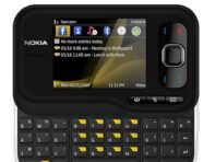 Восстановленный оригинальный мобильный телефон Nokia 6760 Slide Simple Set чёрный