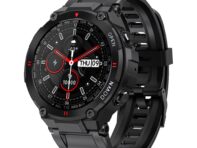 MELANDA 2024 Новые умные часы для мужчин Bluetooth Call Full Touch Smartwatch Водонепроницаемые спортивные фитнес-трекеры с индивидуальными циферблатами 400 мАч чёрный