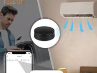 Интеллектуальный пульт дистанционного управления с датчиком температуры и влажности Широкий охват Wi-Fi Универсальный инфракрасный контроллер бытовой техники Интеллектуальный переключатель