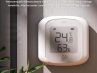 Тестер температуры и влажности Tuya ZigBee с цифровым дисплеем и приложением для мобильного телефона с дистанционным управлением