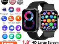 2024 Оригинальные умные часы I7 Pro Max Series 8 Phone Call Custom Watch Face Sport Водонепроницаемые женские мужские умные часы с беспроводной зарядкой