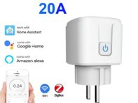Умная розетка Zigbee Eu 20a