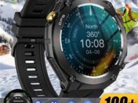 SACOSDING GPS Track Мужские умные часы Компас Высота Давление Спорт Фитнес Bluetooth Talk Умный браслет 650 мАч Длительный срок службы 2024 Новинка