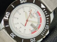 ВОССТАНОВЛЕННЫЕ SEIKO 5 АВТОМАТИЧЕСКИЕ ЯПОНИЯ 6309A НАРУЧНЫЕ ЧАСЫ С БЕЛЫМ ЦИФЕРБЛАТОМ a426506-2 RL-a426506