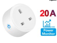 Монитор мощности 20a 16a Tuya Smart Zigbee