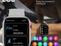 2inch Touch Screen Heart Rate Smart Watch Bluetooth Call Function 100 Sport Modes Smartwatch чёрный