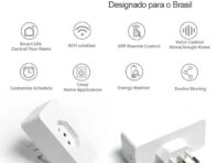 Tuya 16A Brazil Standard WiFi Smart Plug Controlled Home Smart Life APP Remote Compatible Smart Socket for Google Home Alexa белый