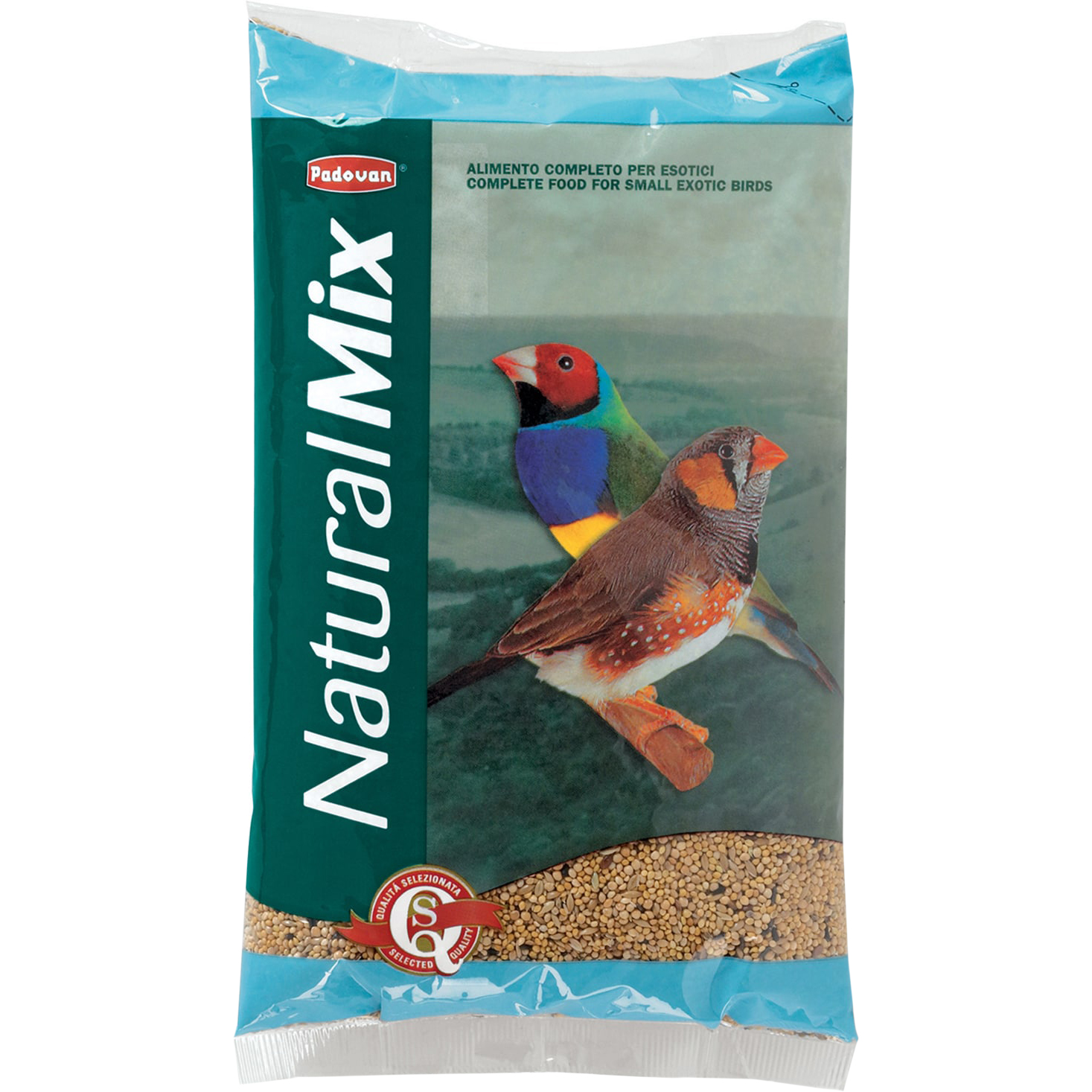Корм PADOVAN Naturalmix Esotici для маленьких экзотических птиц 1 кг
