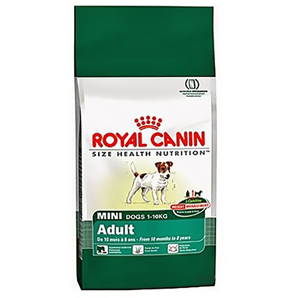 Корм для собак Royal Canin Size Mini Adult для мелких пород с 10 месяцев до 8 лет