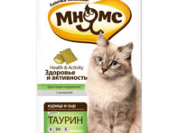 Лакомство МНЯМС Здоровье и активность Курица и сыр 60г