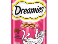 Лакомство DREAMIES Лакомые подушечки с говядиной 60г