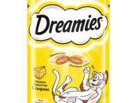 Лакомство DREAMIES Лакомые подушечки с сыром 60г