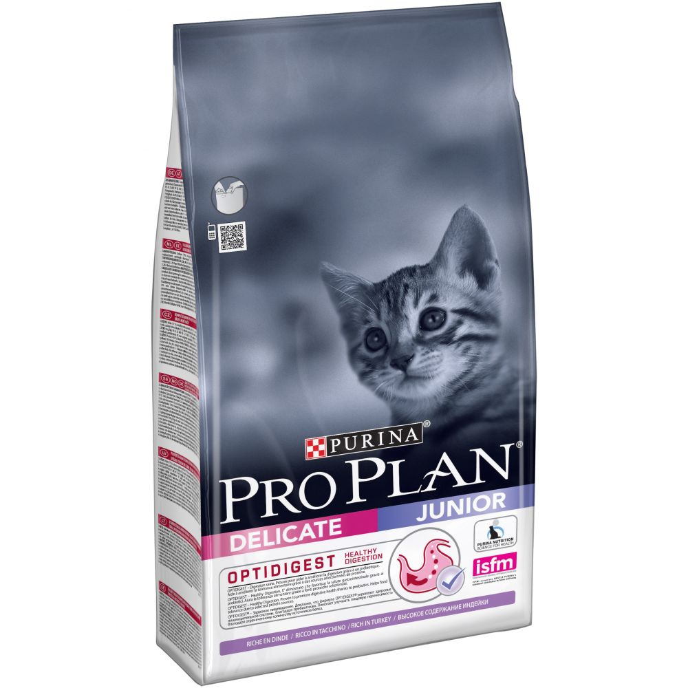 Корм для котят PRO PLAN Kitten Delicate с чувствительным пищеварением