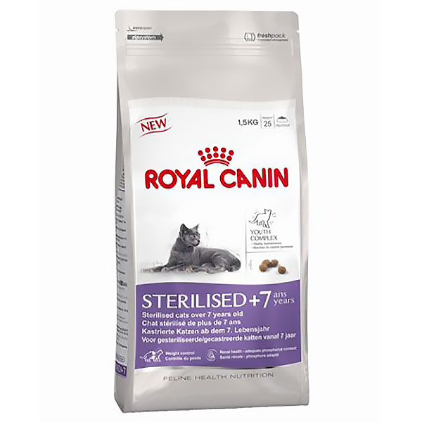 Корм для кошек ROYAL CANIN Sterilised +7 для кастрированных и стерилизованных старше 7