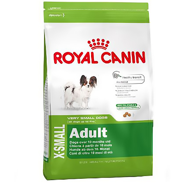 Корм для собак Royal Canin Size X-Small Adult для миниатюрных пород от 10 месяцев до 8 лет