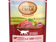 Корм для кошек Nature's Tablе Говядина в соусе 85 г