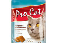 Лакомство PRO CAT Здоровье и активность Курица и сыр 60г