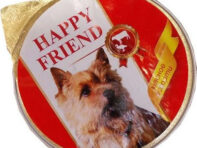 Корм для собак HAPPY FRIEND Паштет мясное ассорти 125 г