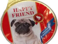 Корм для собак HAPPY FRIEND Паштет с цыпленком 125 г
