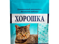 Наполнитель Хорошка Силикагелевый с ароматом морского бриза 3