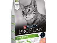 Корм для кошек Pro Plan Sterilised с лососем 3 кг