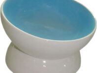 Миска для животных Foxie Dog Bowl голубая 170 мл