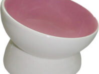 Миска для животных Foxie Dog Bowl розовая 170 мл