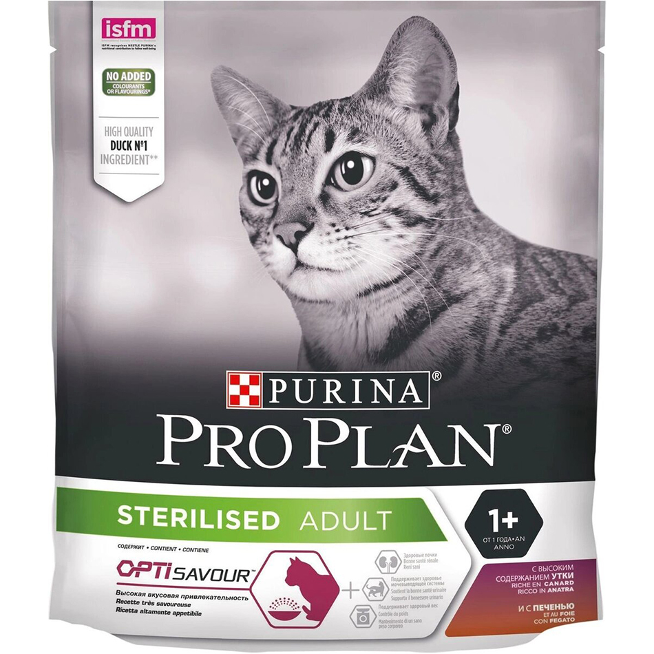 Корм для кошек Pro Plan Dual Flavours для стерилизованных утка