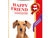 Корм для собак HAPPY FRIEND С говядиной и бараниной 410 г