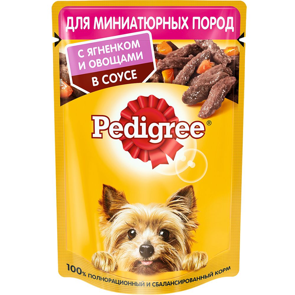 Корм для собак Pedigree для миниатюрных пород