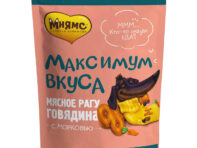 Корм для собак МНЯМС Максимум вкуса мясное рагу с говядиной и морковью 85 г