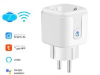 «Умная розетка Tuya WiFi и Bluetooth с голосовым управлением Alexa и мобильным приложением Remote» WiFi single mode-16A with power meter