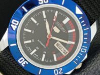 SEIKO 5 AUTOMATIC MENS REFURBISHED 6309A JAPAN BLACK DIAL WRIST WATCH a426537-2 RL-a426537