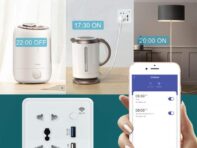 Мощная умная розетка Wi-Fi. Многофункциональная функция синхронизации/обратного отсчета. Двойные режимы. Настенная розетка Wi-Fi.