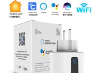 Wi-Fi Homekit розетка Smart EU Plug 16a Функция таймера монитора мощности для поддержки продуктов Apple Google Home Smartthings Siri Alexa EU-Siri Smart Switch