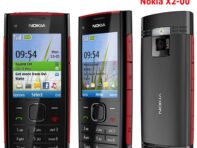 Восстановленный сотовый телефон Nokia Android Мобильные телефоны Nokia X2-00 48 МБ ПЗУ 64 МБ ОЗУ Смартфон с одной SIM-картой 860 мАч