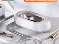 Youpin EraClean Ультразвуковой профессиональный очиститель 45000 Гц Высокочастотная вибрация Легкий вес для очков Ювелирные изделия Кольца Монеты Игрушки белый