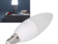 Wifi Smart Lamp Bulb E14 Bright Household APP Remote Control LED Bulb for Tuya Cold White 85?265V
