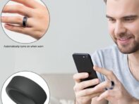 Силиконовый защитный чехол для кольца Oura Ring Gen 3. Рабочая защита от падения и выскальзывания. Эластичный чехол S/M. Универсальный размер. Простота в использовании. Смарт-кольцо. Эластичный чехол. S белый