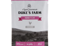 Корм для кошек duke's farm курица пауч 85г