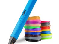 3D-ручка RP800A DIY Scribble Pen с OLED-дисплеем Generation 3D-ручка для рисования для рисования поделок и рождественских подарков белый
