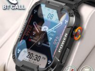Прочные военные умные часы для мужчин для Xiaomi Android Ios Ftiness Watches Ip68 Водонепроницаемые 1