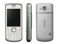 Восстановленный оригинальный мобильный телефон Nokia 3208c имеет только английский язык 1 Battery 1 Charger чёрный
