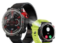 LOKMAT ZEUS 5 PRO фонарик умные часы Bluetooth звонки часы водостойкий фитнес-трекер сообщения Push умные часы для телефона